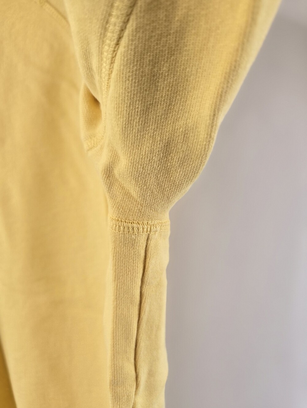 Pact Organic Cotton Sweatshirt Goldenrod Yellow Cozycore Athleisure Active Sz L - Picture 6 of 12